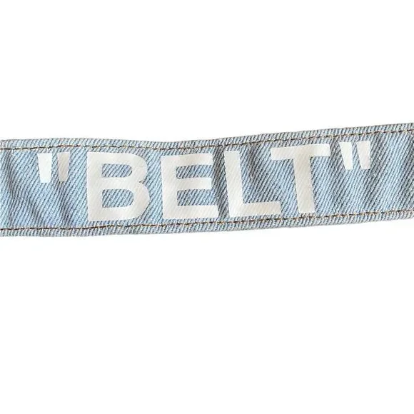 Off-White Denim D-Ring Belt Off-White Denim D-Ring Belt | Mercari main image 2